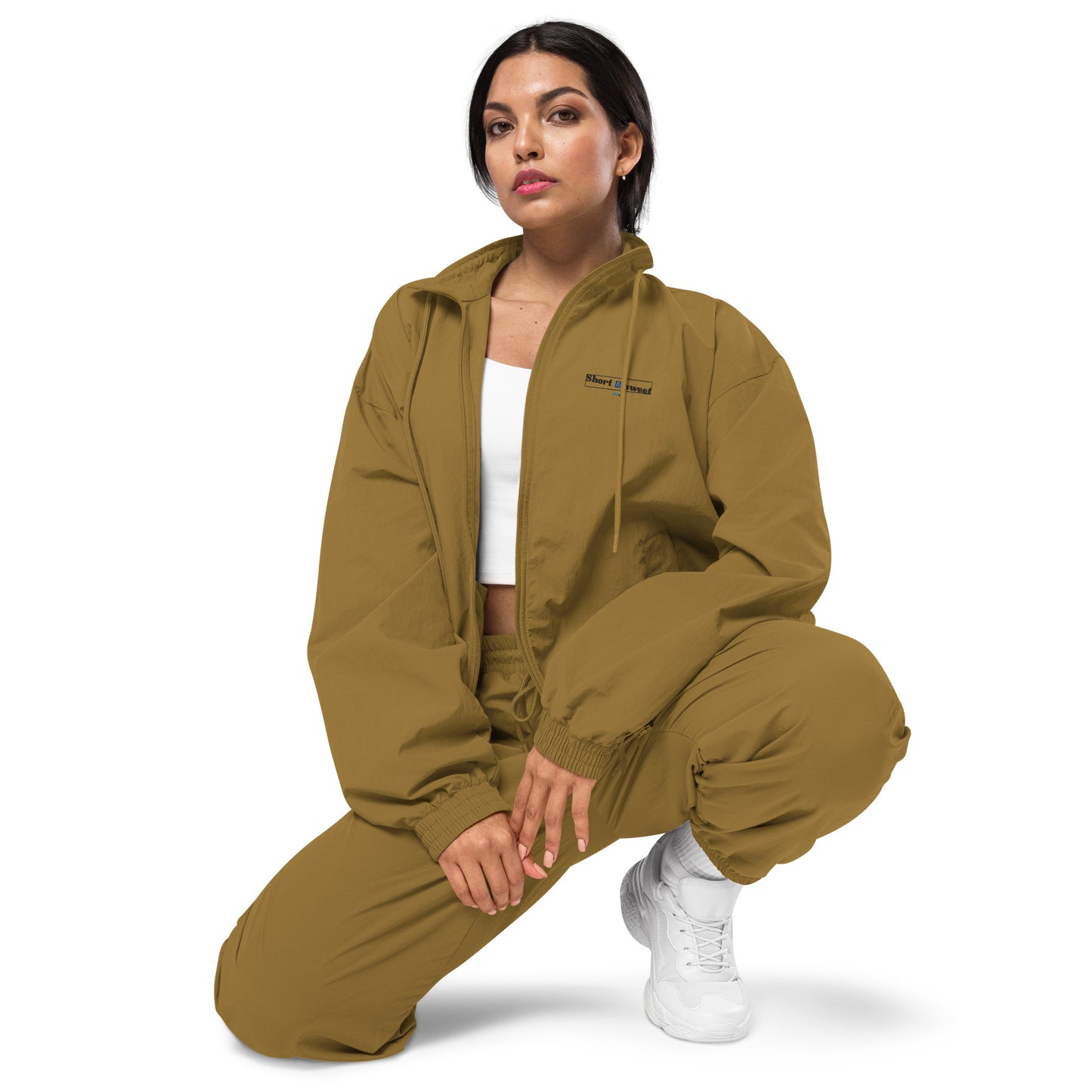 Recycled tracksuit jacket - Short & sweet