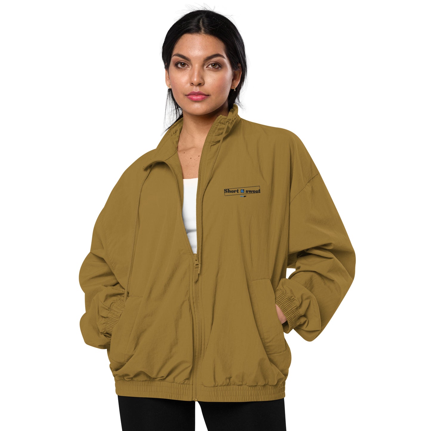 Recycled tracksuit jacket - Short & sweet