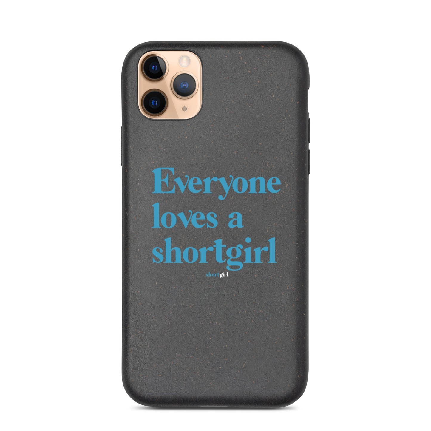 Speckled iPhone case - Everyone loves a shortgirl