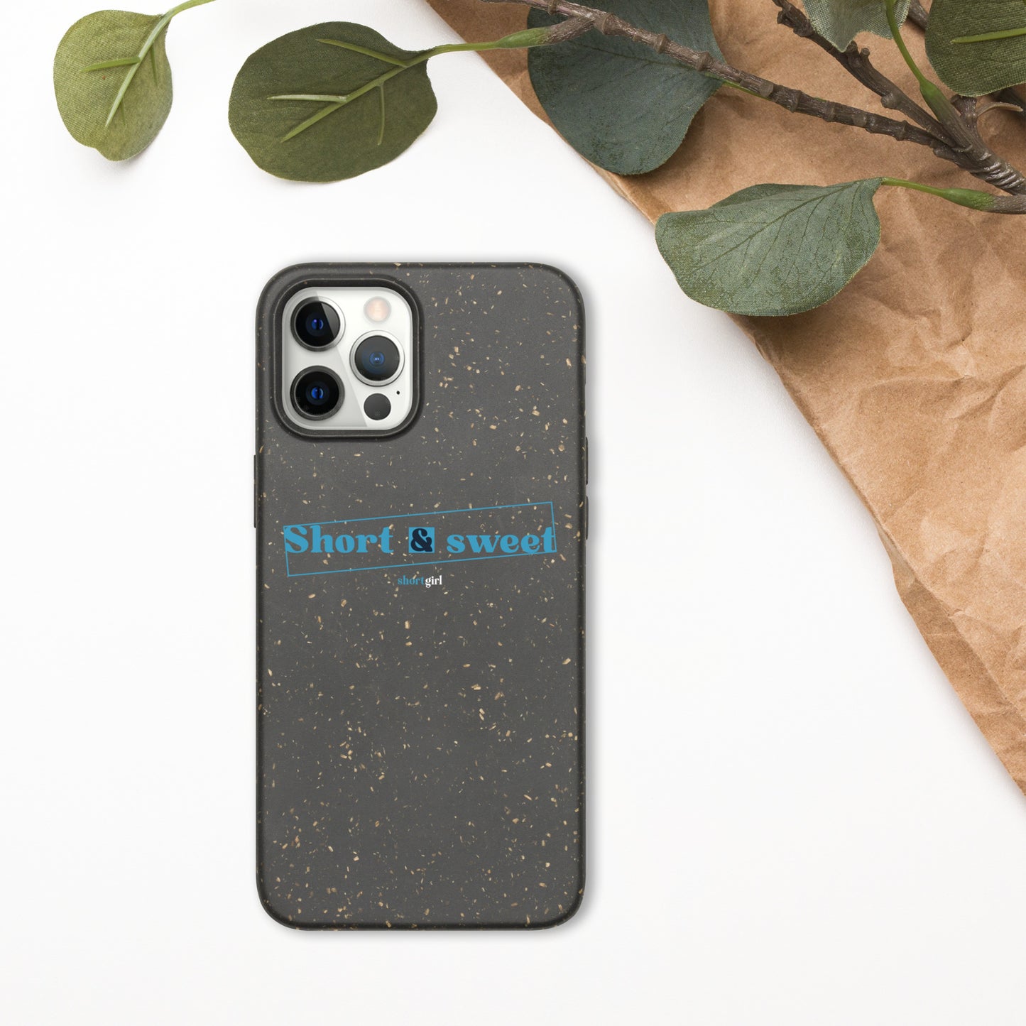 Speckled iPhone case - Short & sweet