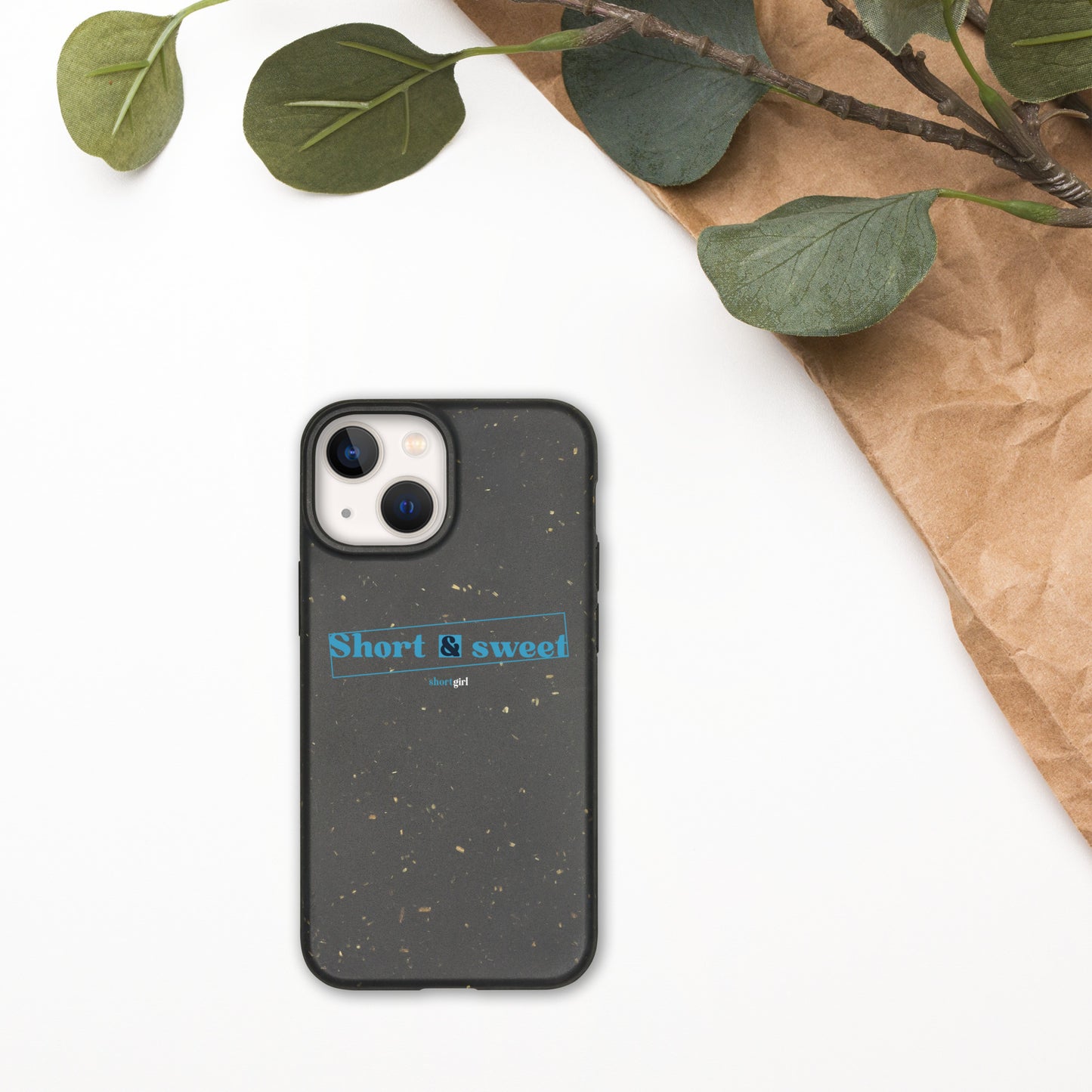 Speckled iPhone case - Short & sweet