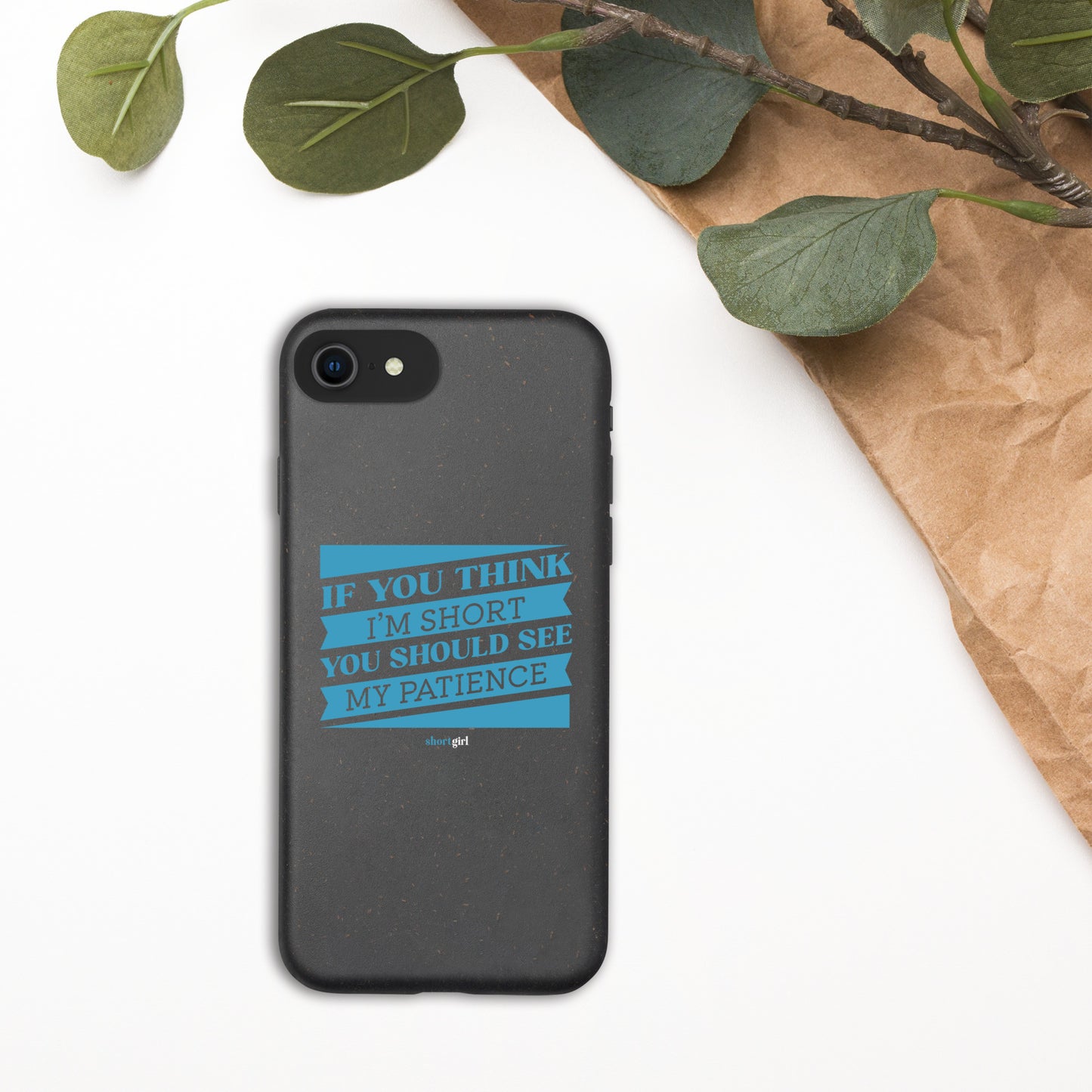 Speckled iPhone - If you think I'm short, you should see my patience