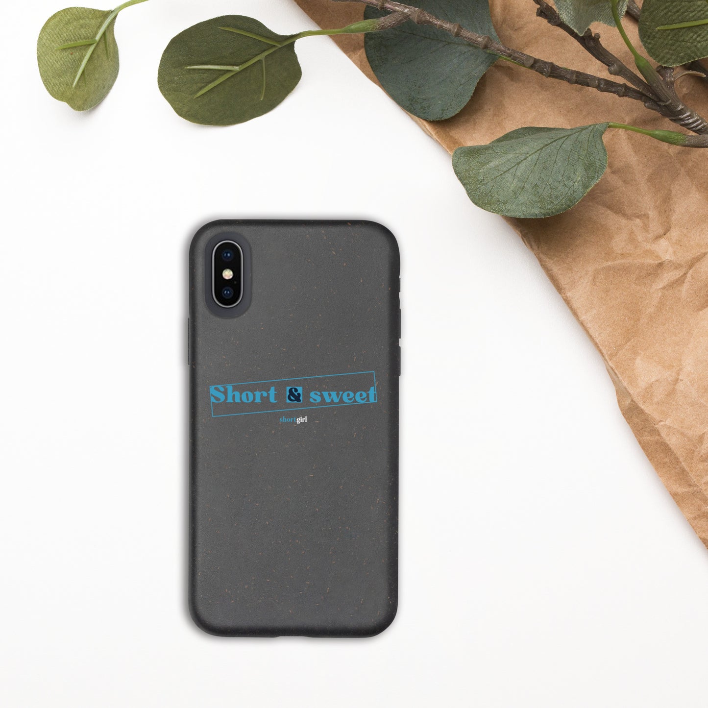 Speckled iPhone case - Short & sweet