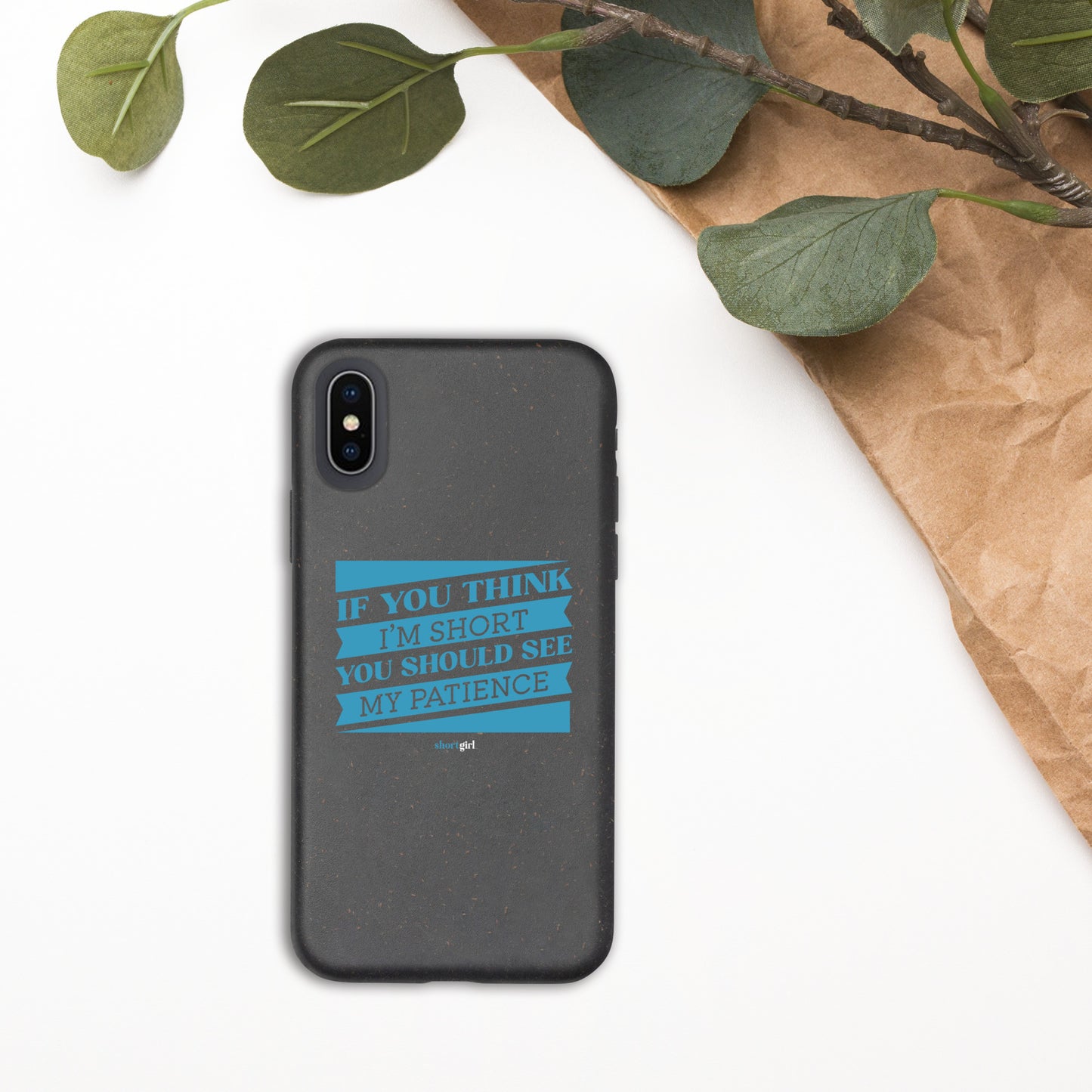 Speckled iPhone - If you think I'm short, you should see my patience