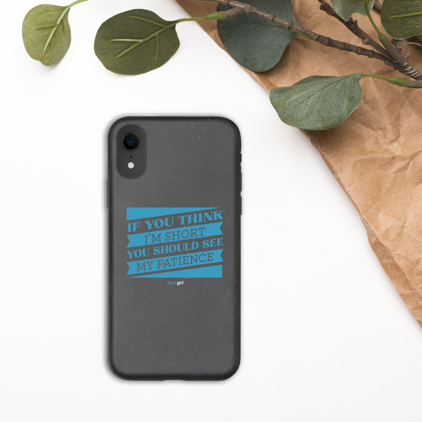 Speckled iPhone - If you think I'm short, you should see my patience