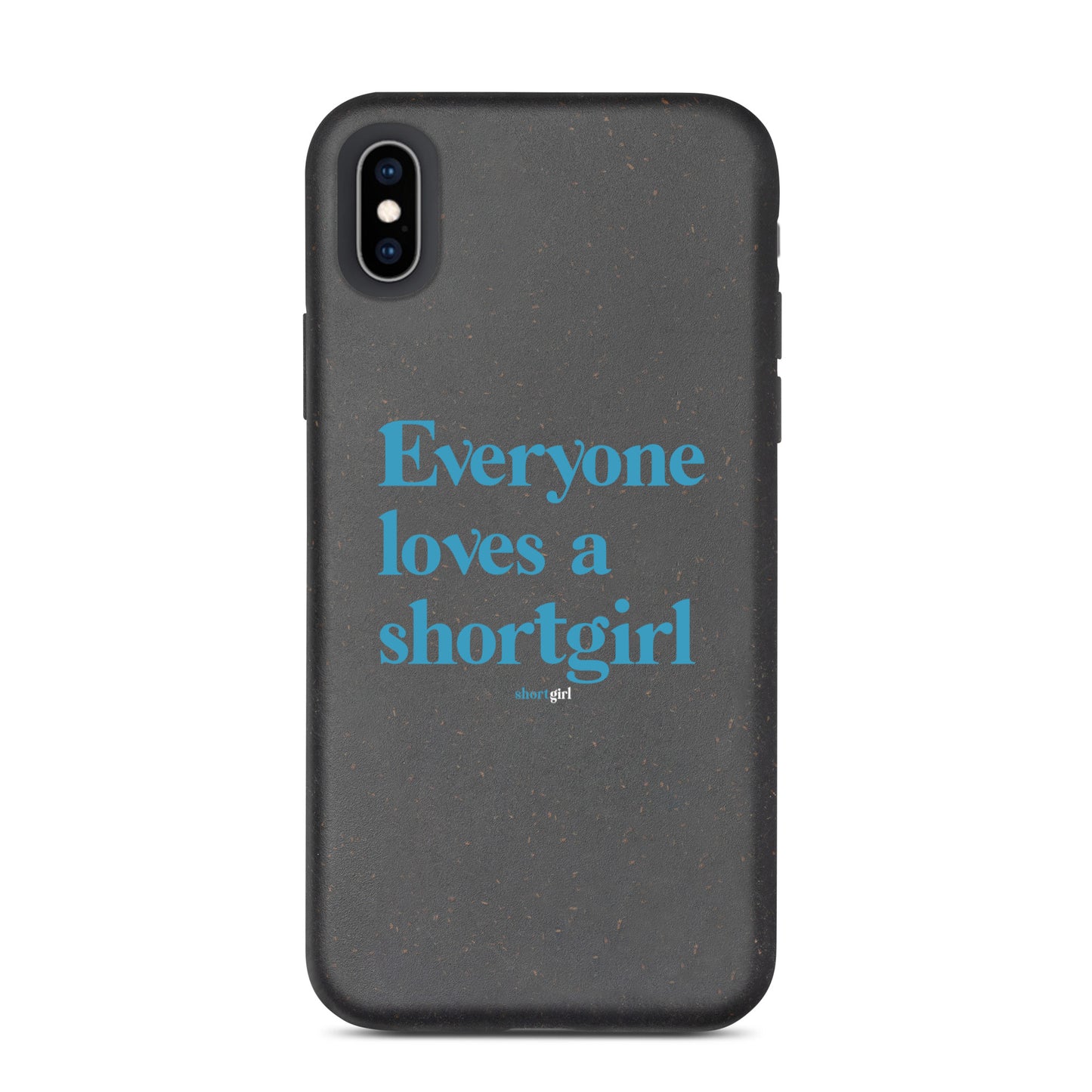 Speckled iPhone case - Everyone loves a shortgirl