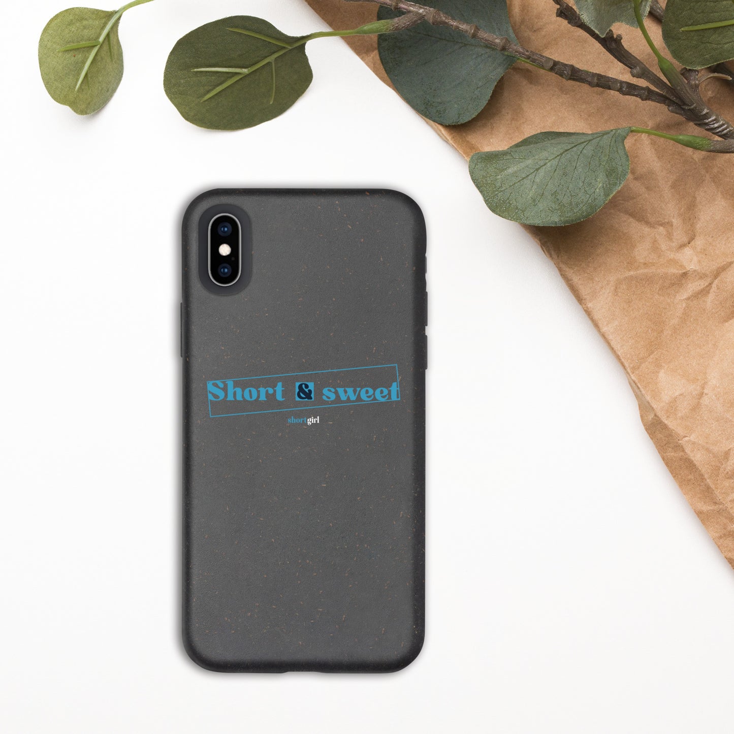 Speckled iPhone case - Short & sweet