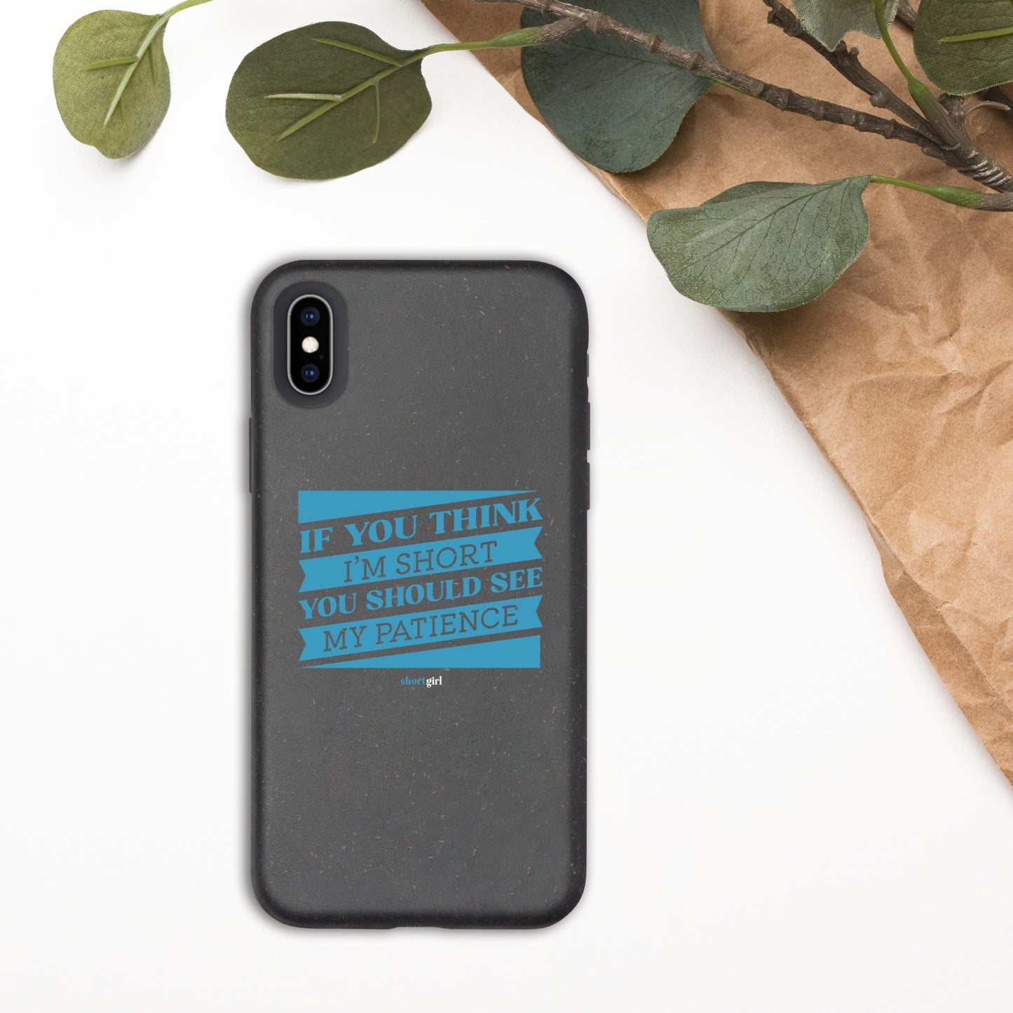Speckled iPhone - If you think I'm short, you should see my patience