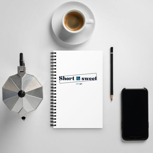 Spiral notebook - Short & sweet