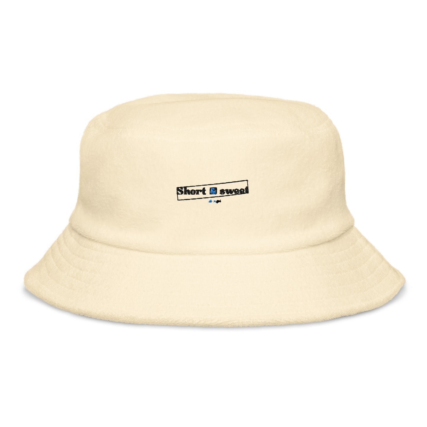 Terry cloth bucket hat - Short & sweet