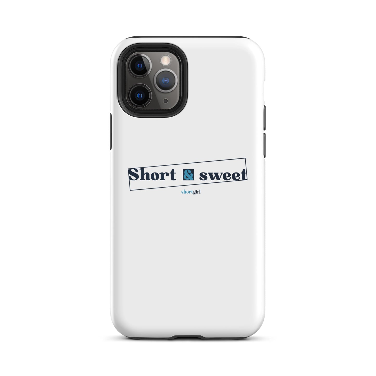 Tough iPhone case - Short & sweet