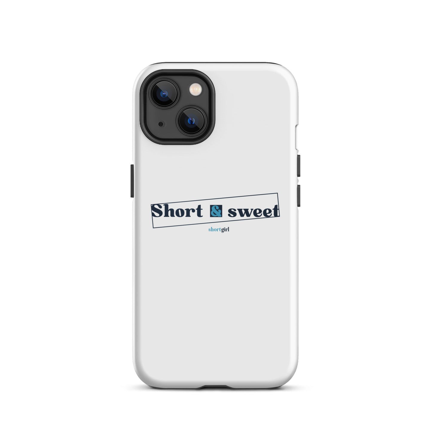 Tough iPhone case - Short & sweet