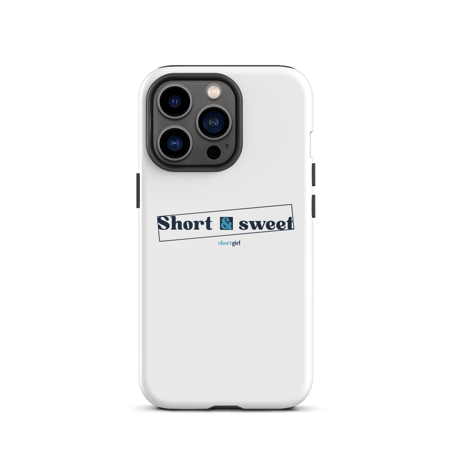 Tough iPhone case - Short & sweet