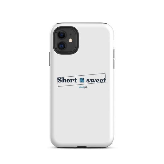 Tough iPhone case - Short & sweet