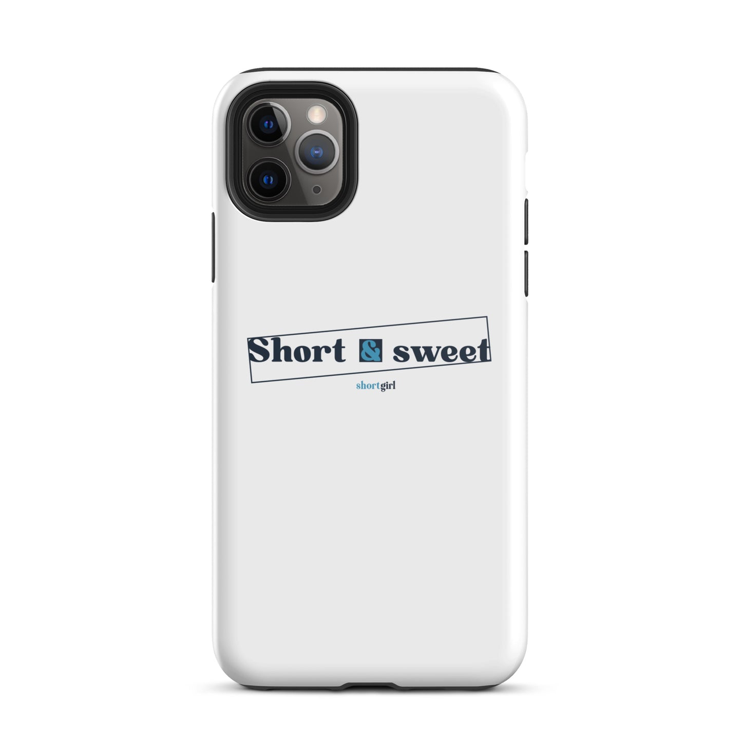 Tough iPhone case - Short & sweet
