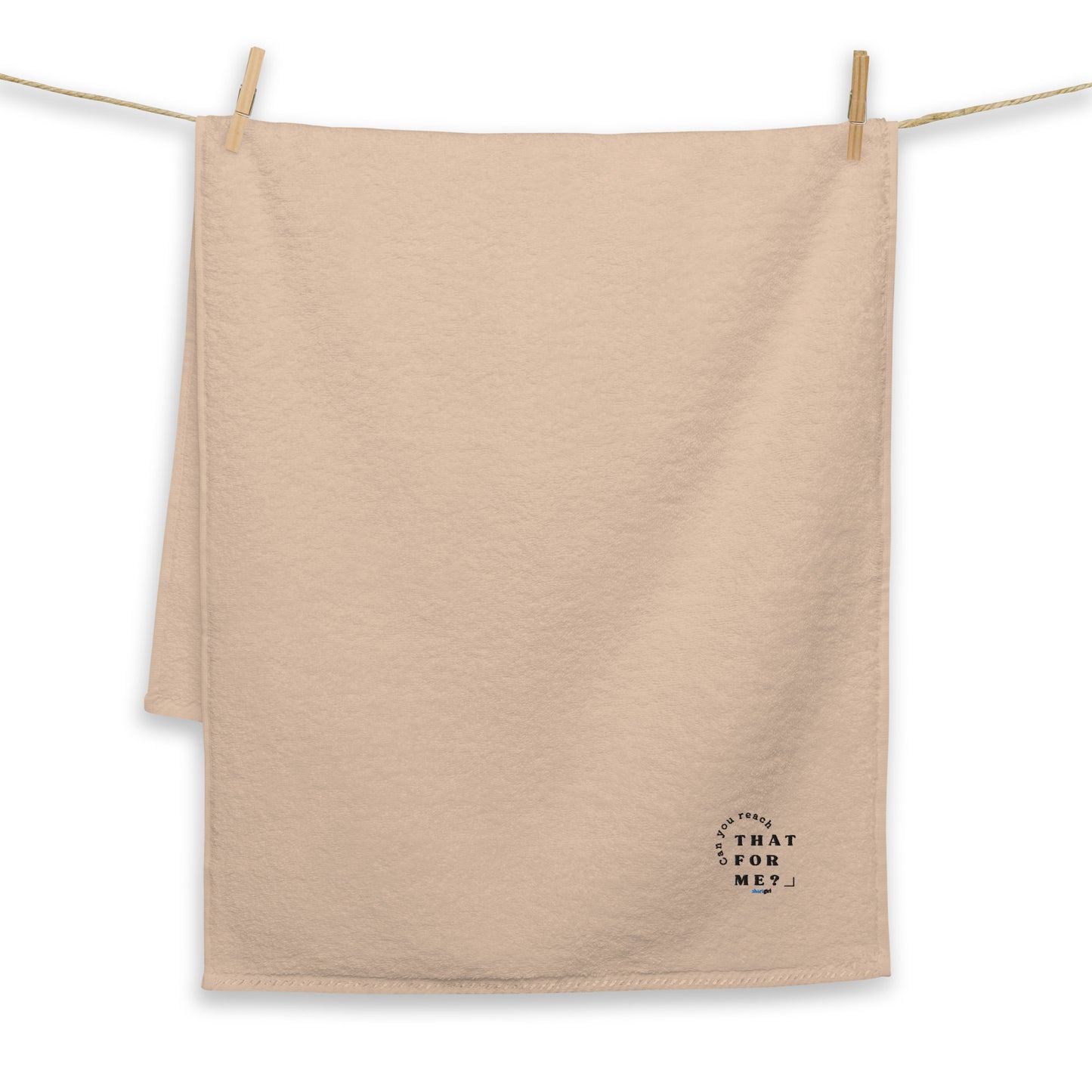 Turkish cotton towel - Can you reach that for me?