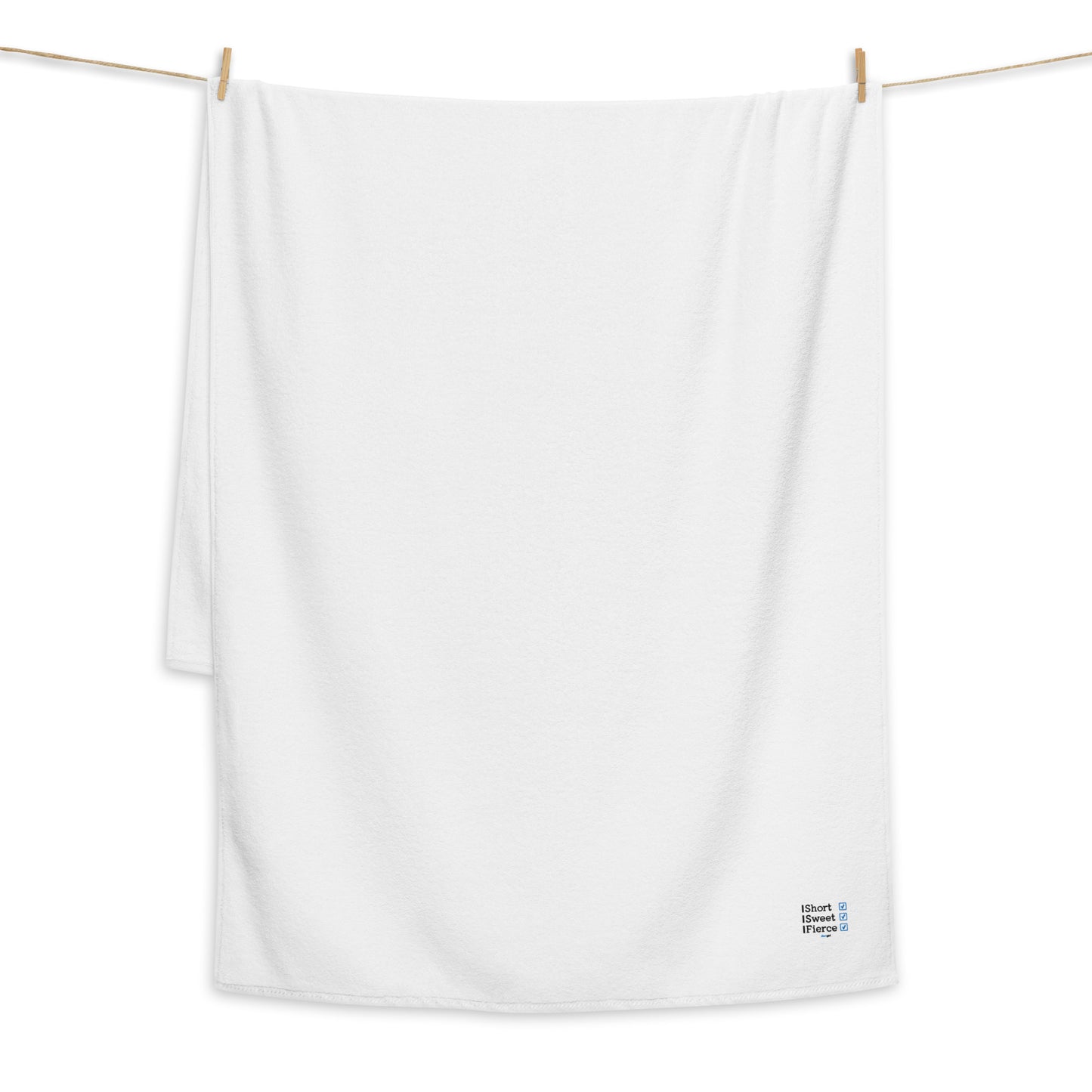 Turkish cotton towel - Short, Sweet, Fierce