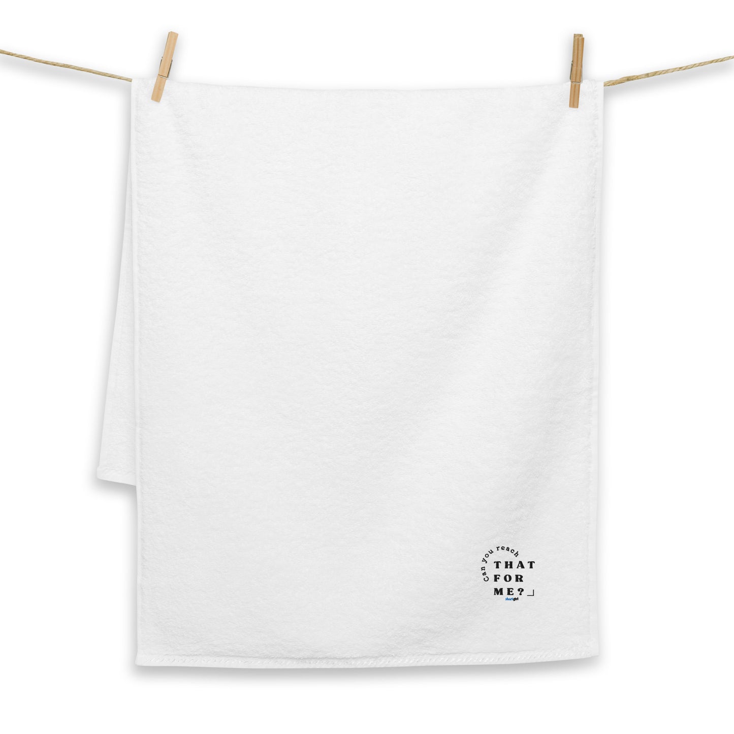 Turkish cotton towel - Can you reach that for me?