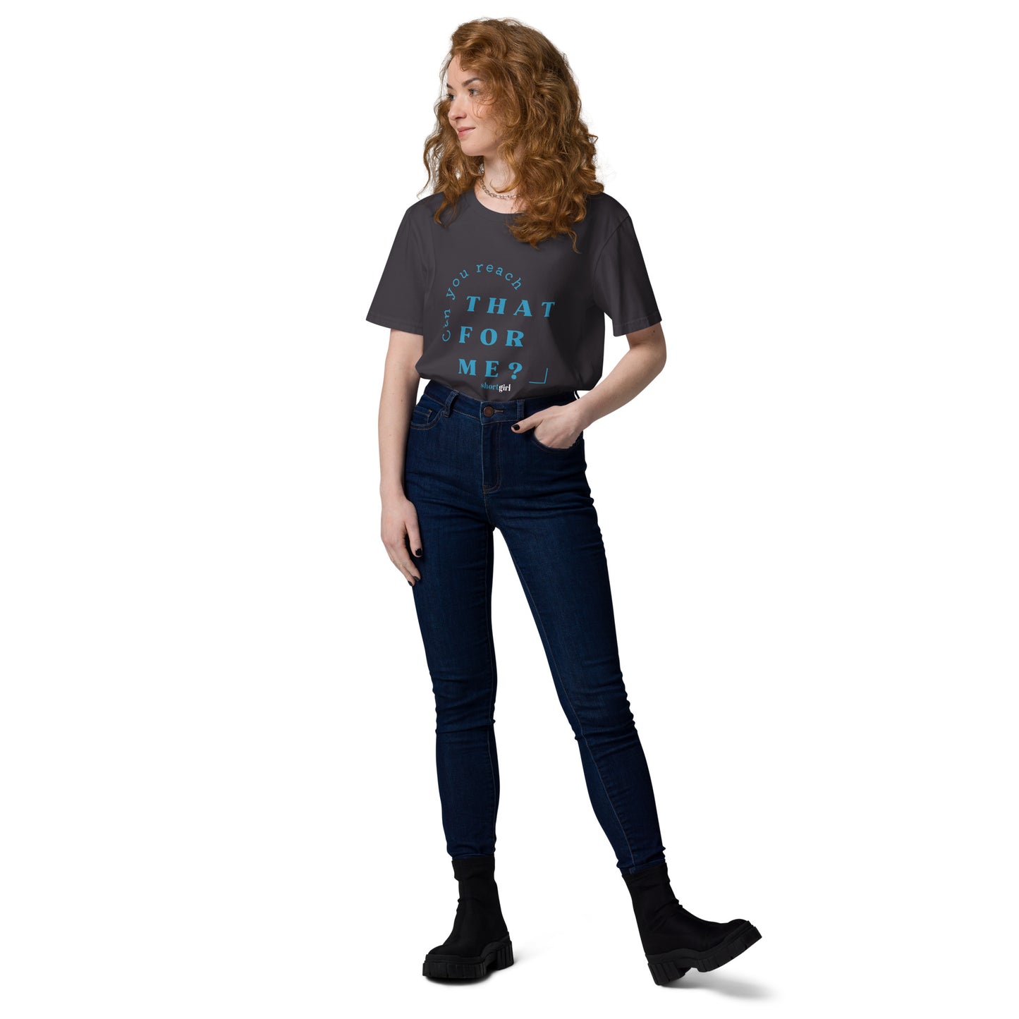 Unisex organic cotton t-shirt - Can you reach that for me