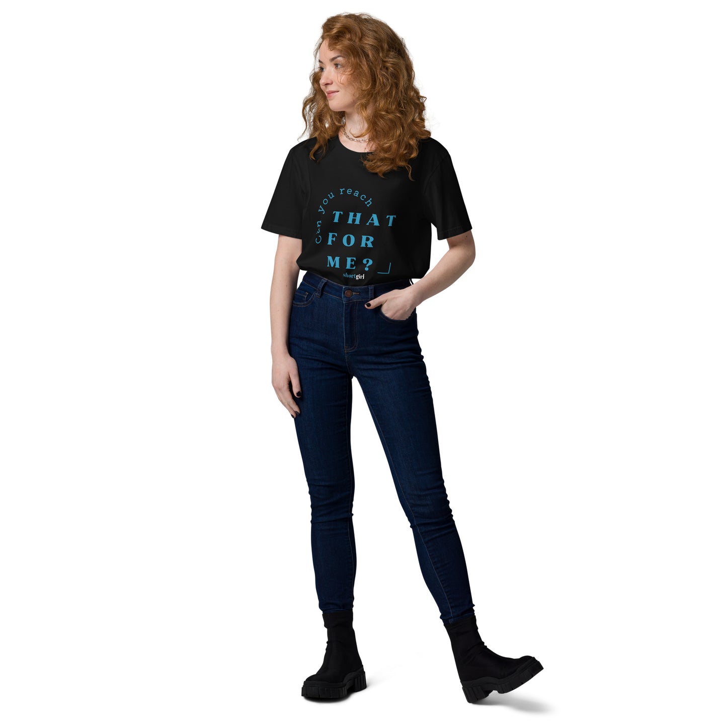 Unisex organic cotton t-shirt - Can you reach that for me