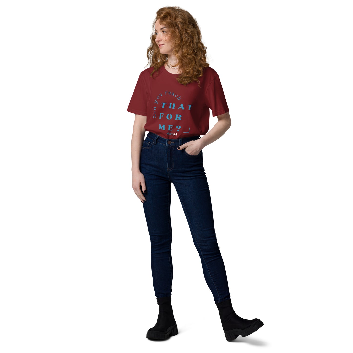 Unisex organic cotton t-shirt - Can you reach that for me