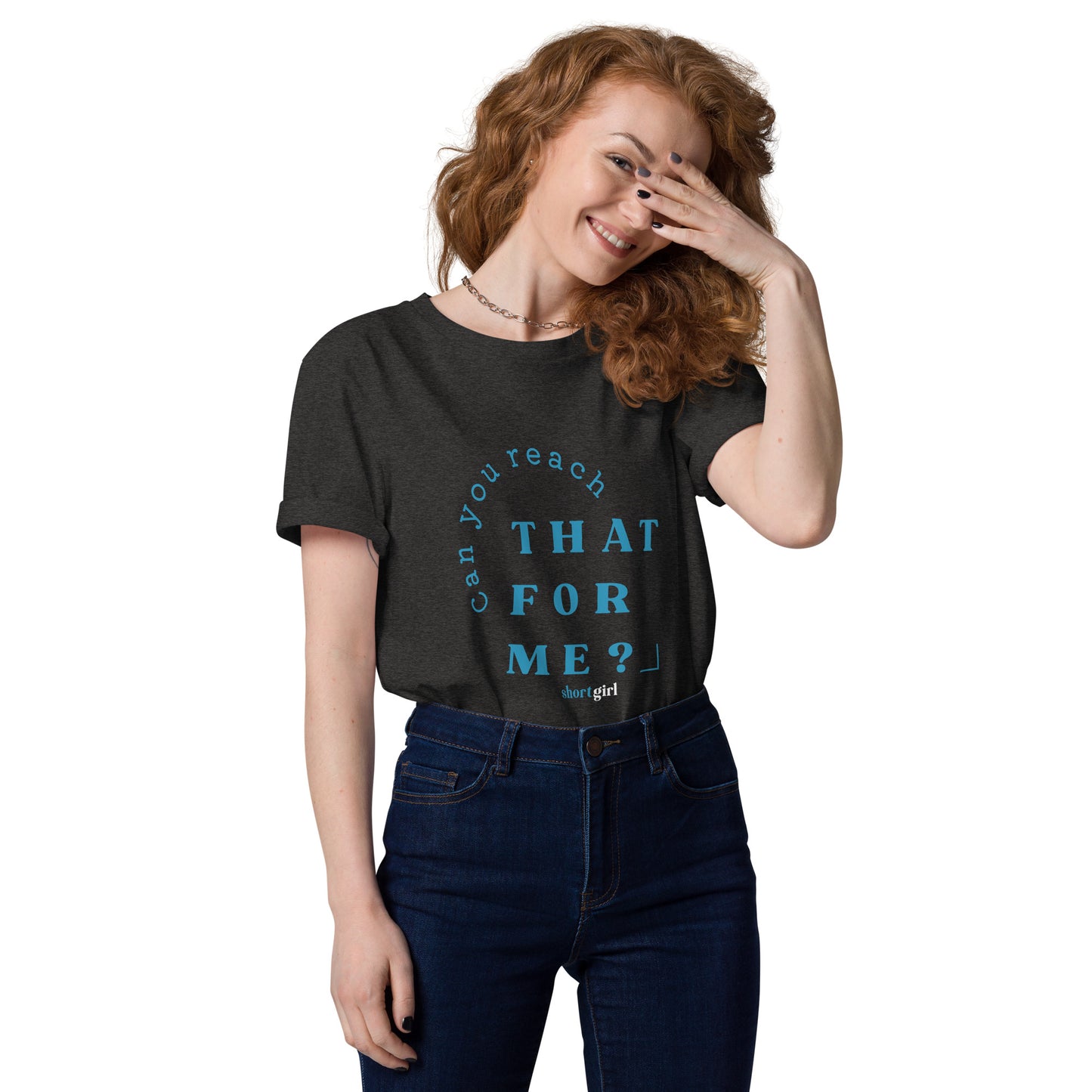Unisex organic cotton t-shirt - Can you reach that for me