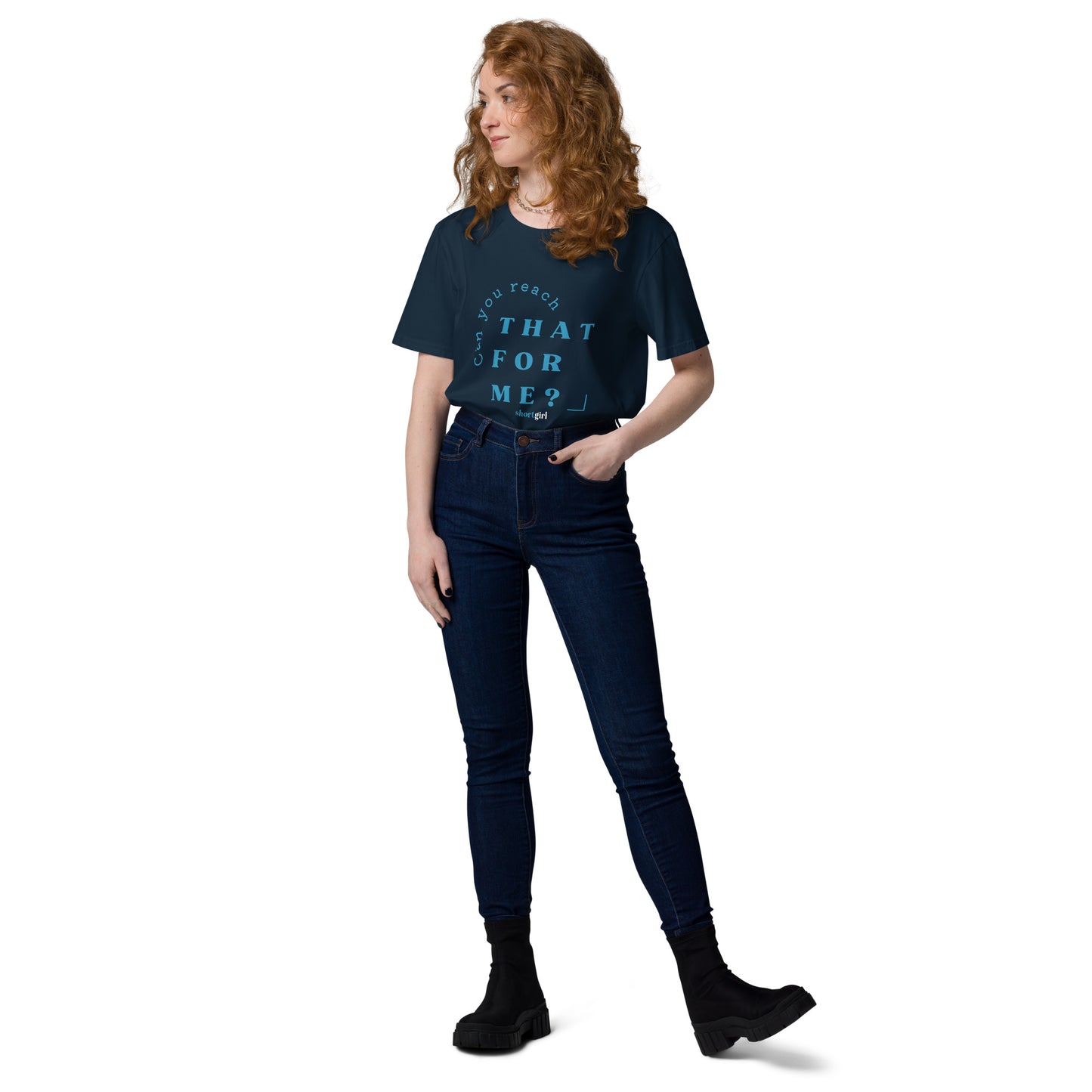 Unisex organic cotton t-shirt - Can you reach that for me