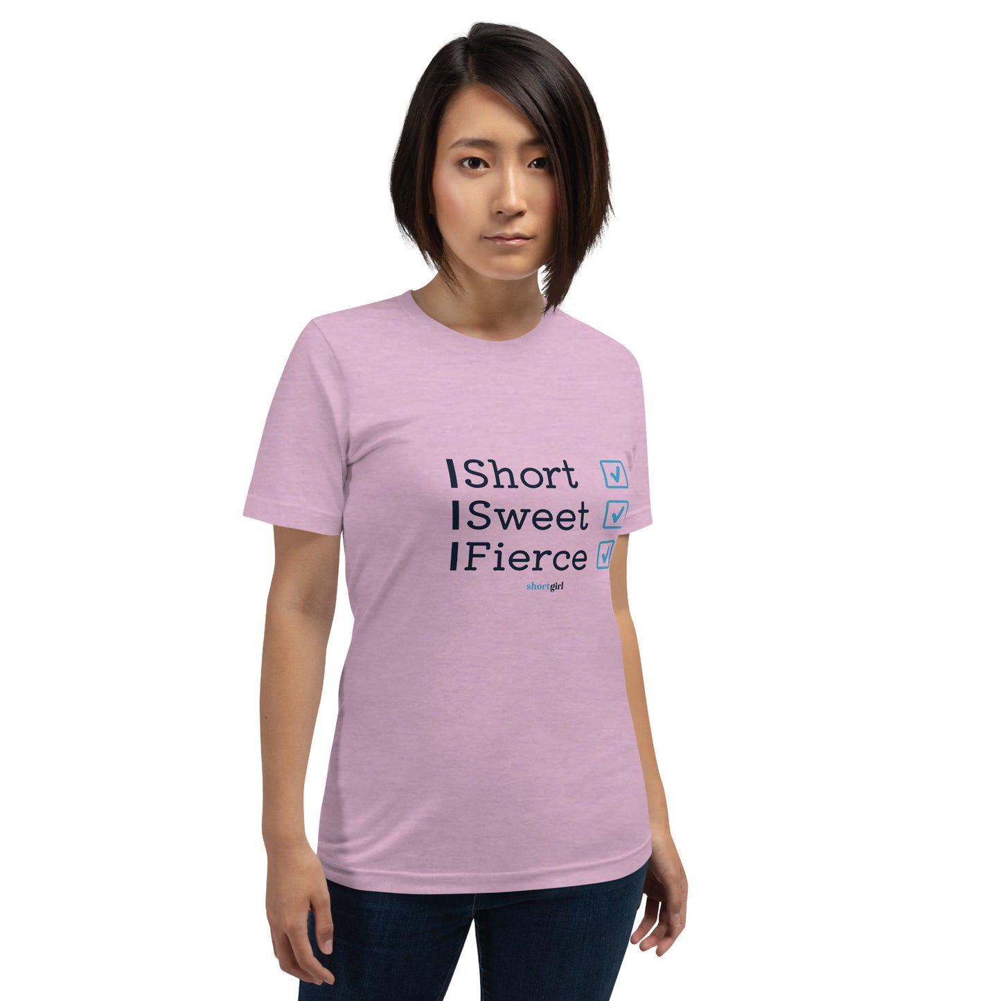 Unisex t-shirt - Short Sweet Fierce