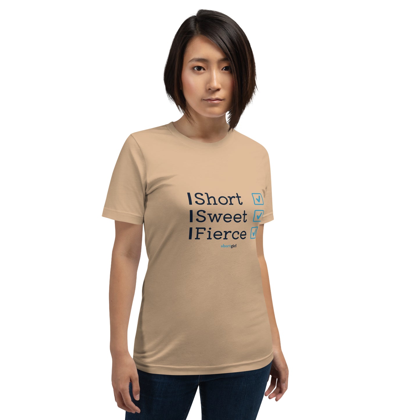 Unisex t-shirt - Short Sweet Fierce