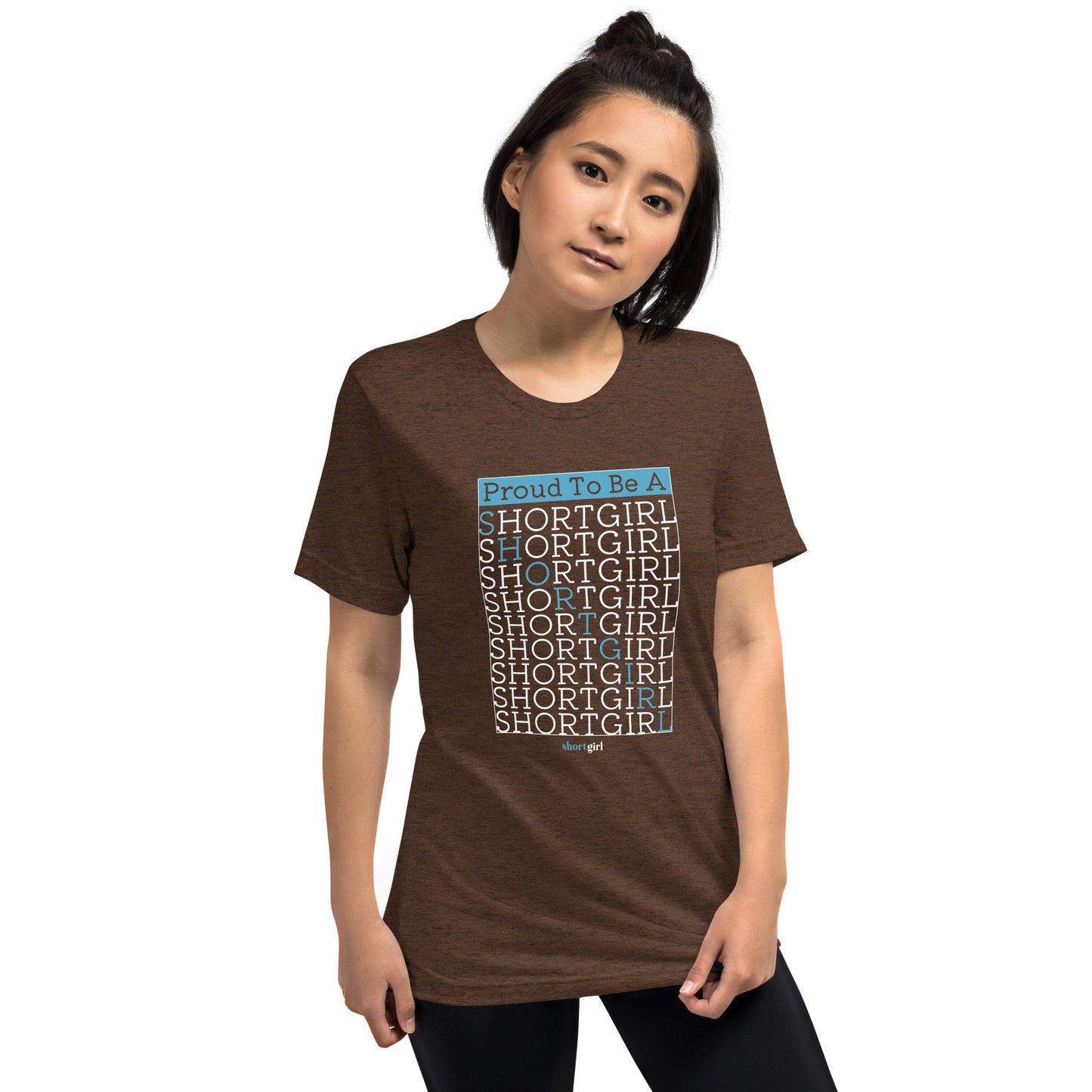 Short sleeve t-shirt - Proud to be a shortgirl