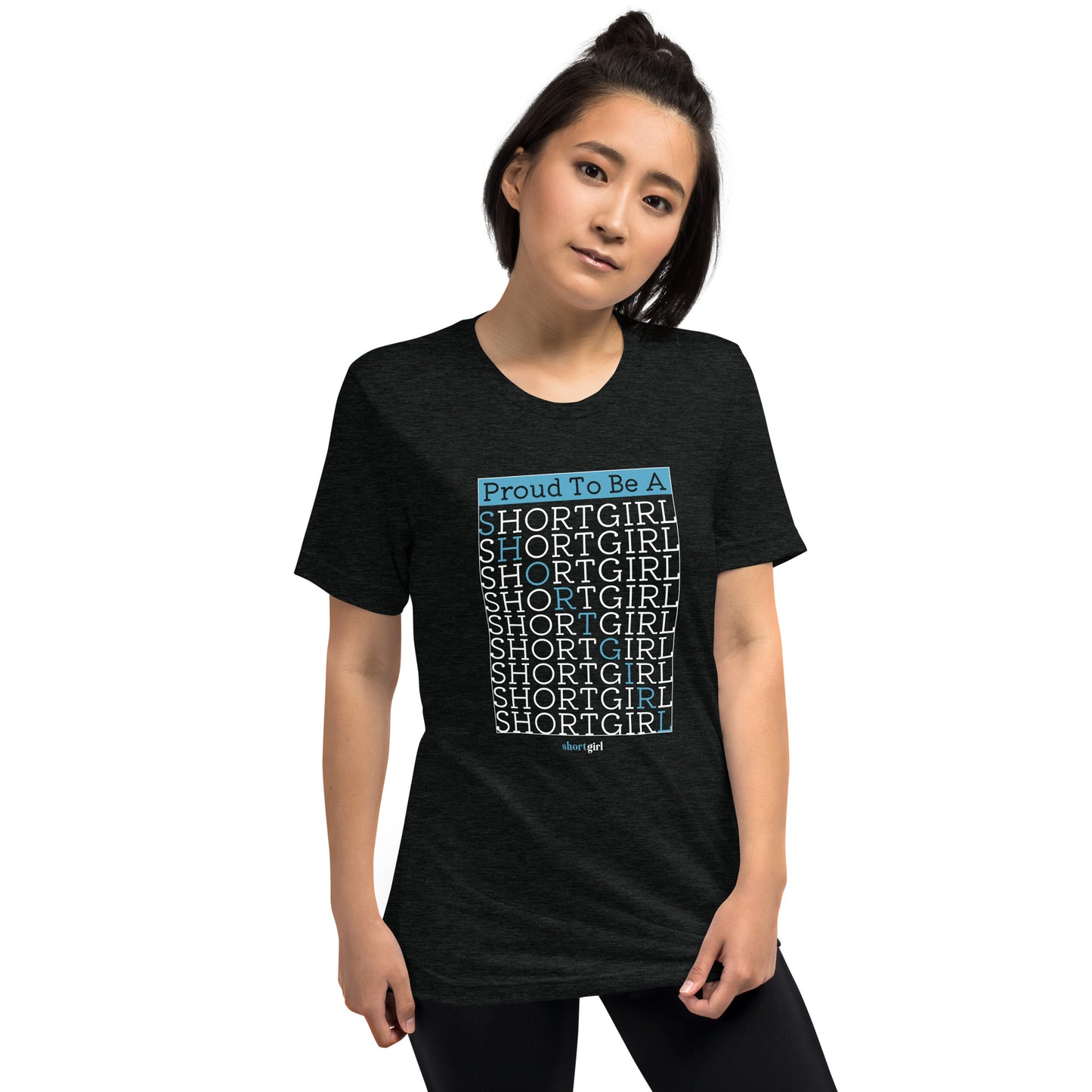 Short sleeve t-shirt - Proud to be a shortgirl