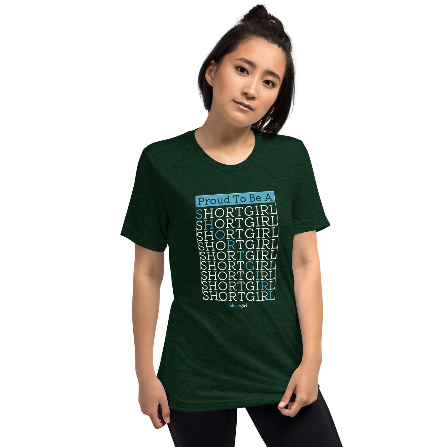 Short sleeve t-shirt - Proud to be a shortgirl