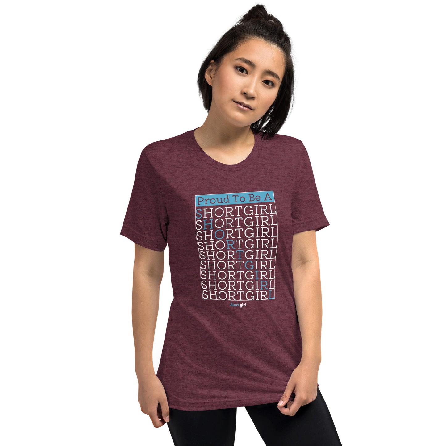 Short sleeve t-shirt - Proud to be a shortgirl