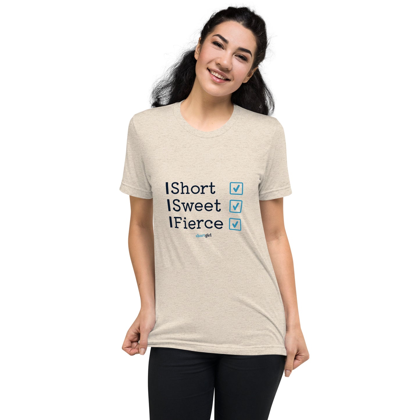 Short sleeve t-shirt - Short, Sweet, Fierce
