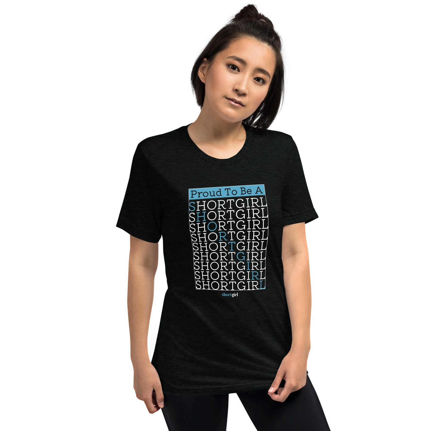 Short sleeve t-shirt - Proud to be a shortgirl