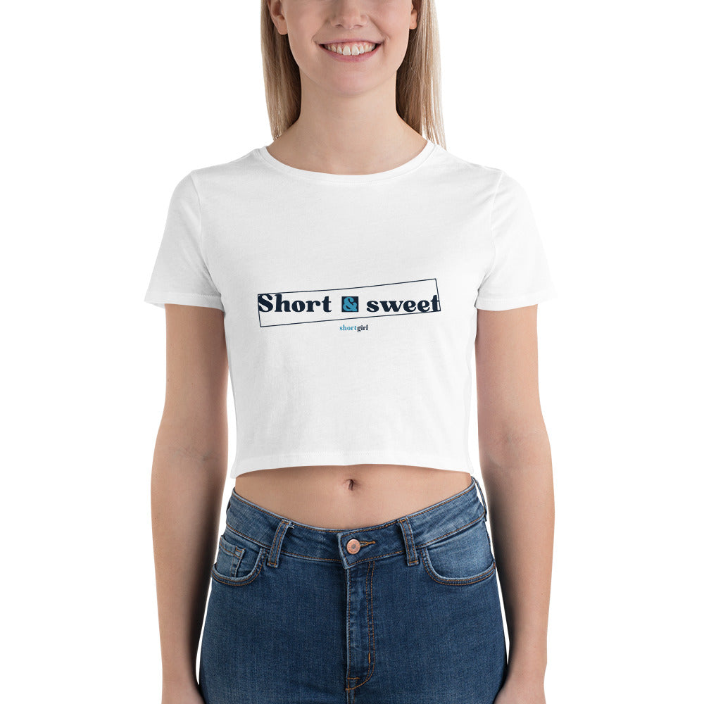 Women’s Crop Tee - Short & sweet