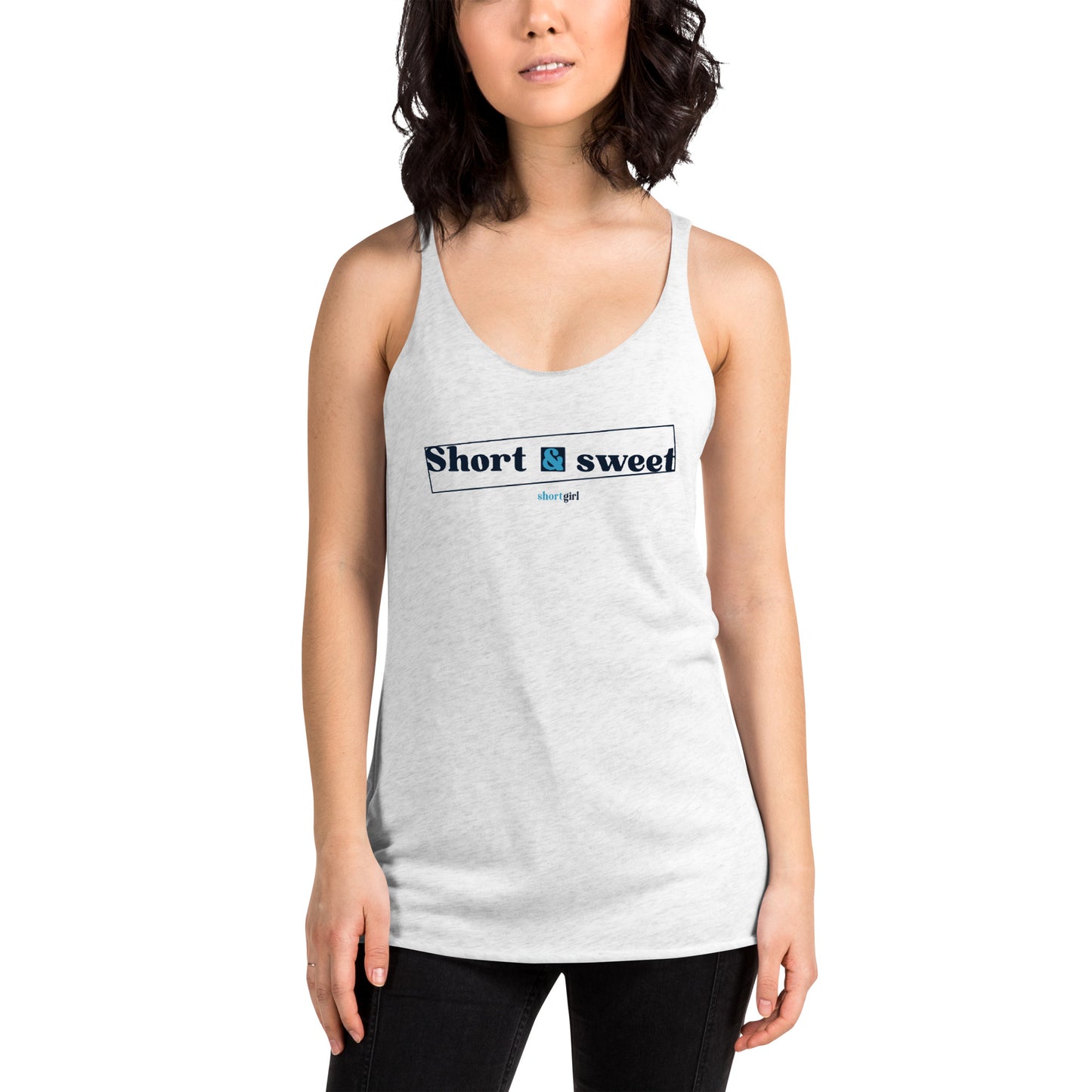 Women's Racerback Tank - Short & sweet