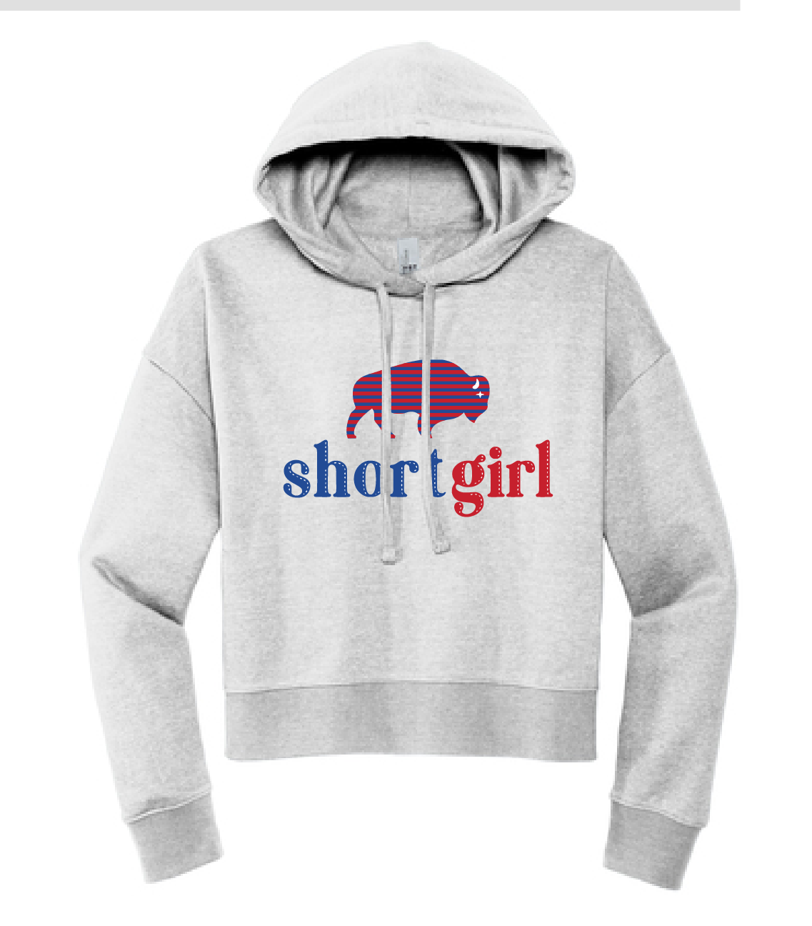 Buffalo Shortgirl Hoodie - grey