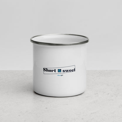 Enamel Mug - Short & sweet