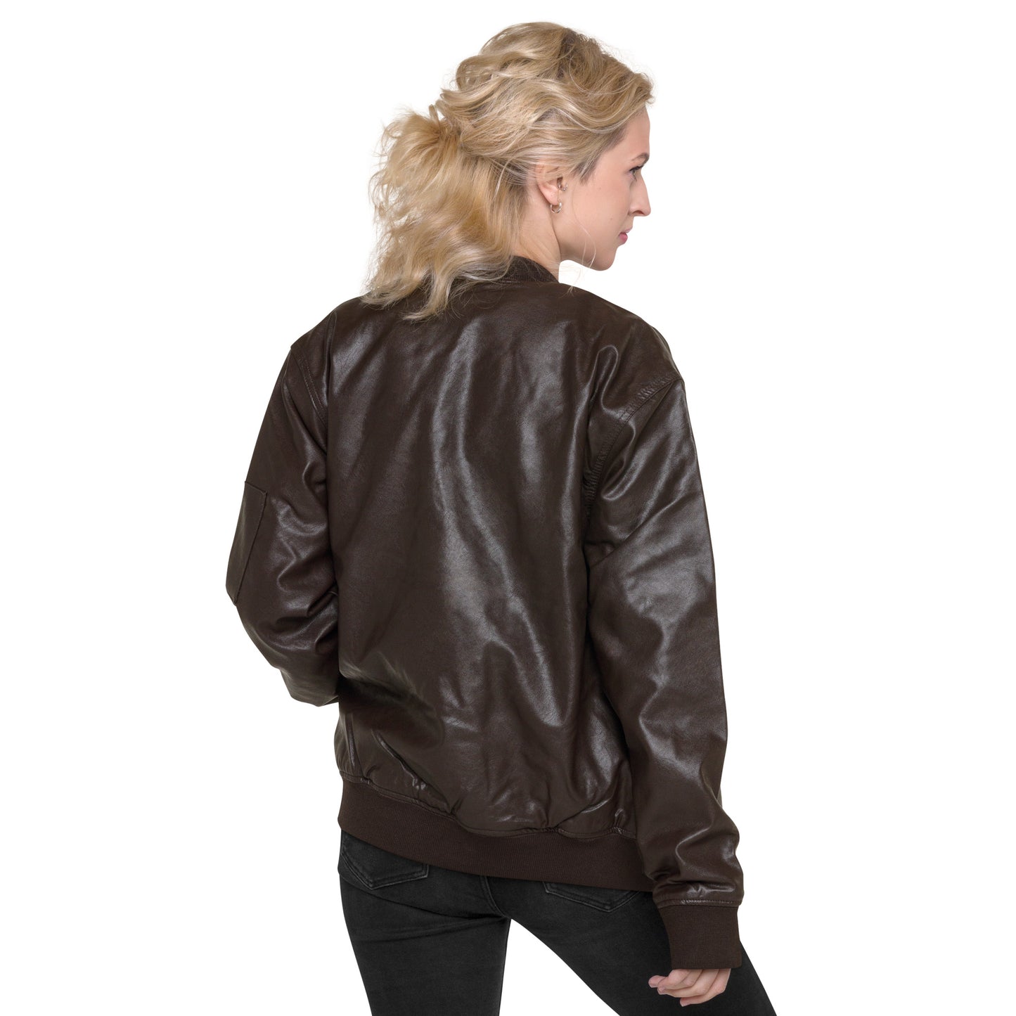 Leather Bomber Jacket - Short, Sassy, Cute & Classy