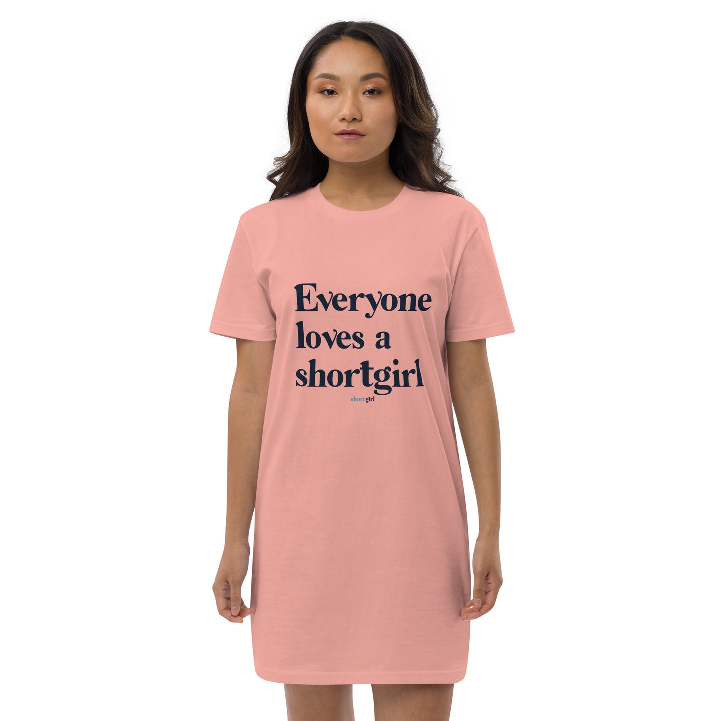 Organic cotton t-shirt dress - Everyone Loves a shortgirl