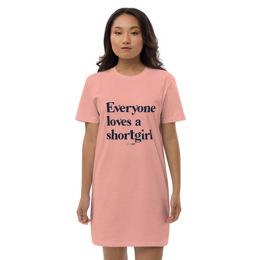 Organic cotton t-shirt dress - Everyone Loves a shortgirl