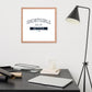 Framed photo paper poster - shortgirl do it better