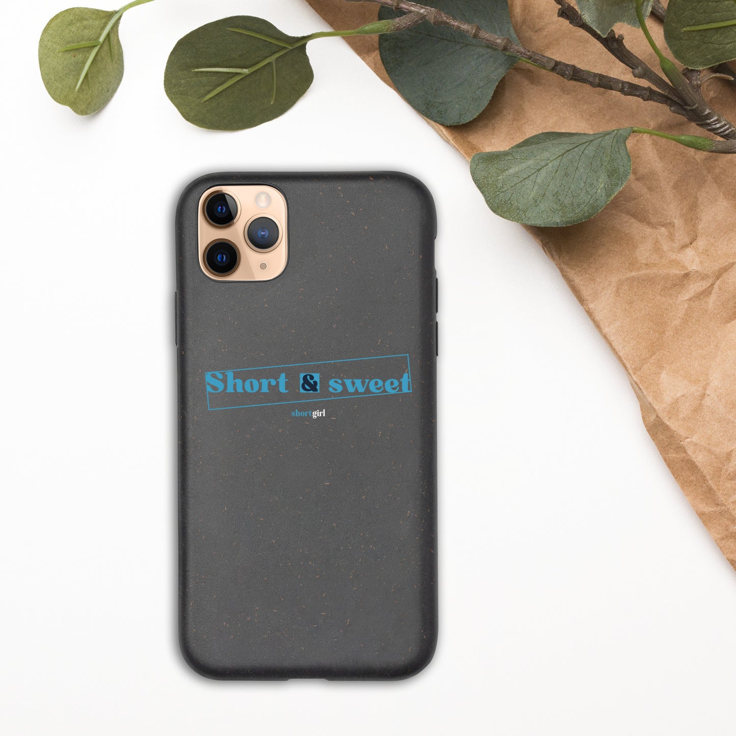 Speckled iPhone case - Short & sweet