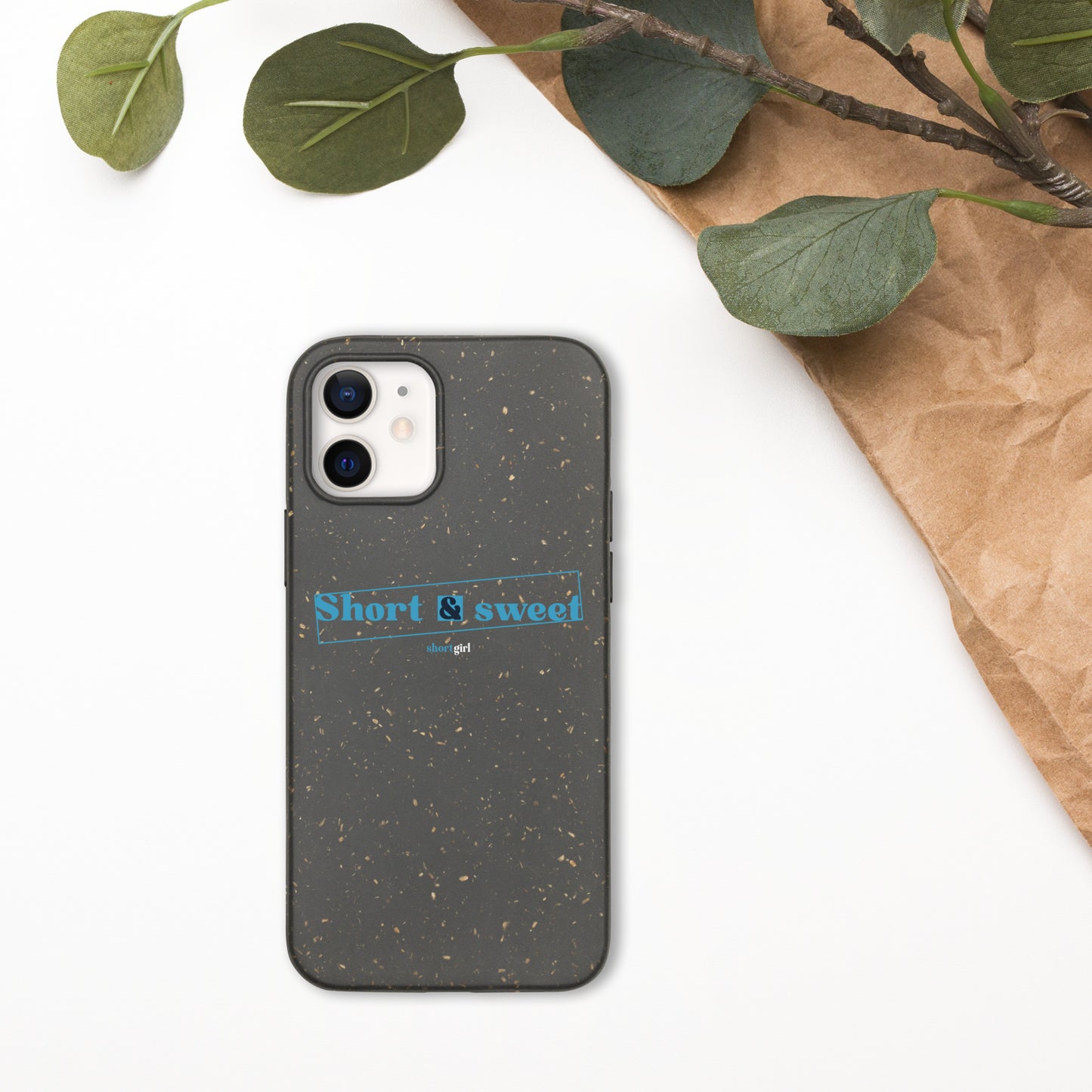 Speckled iPhone case - Short & sweet