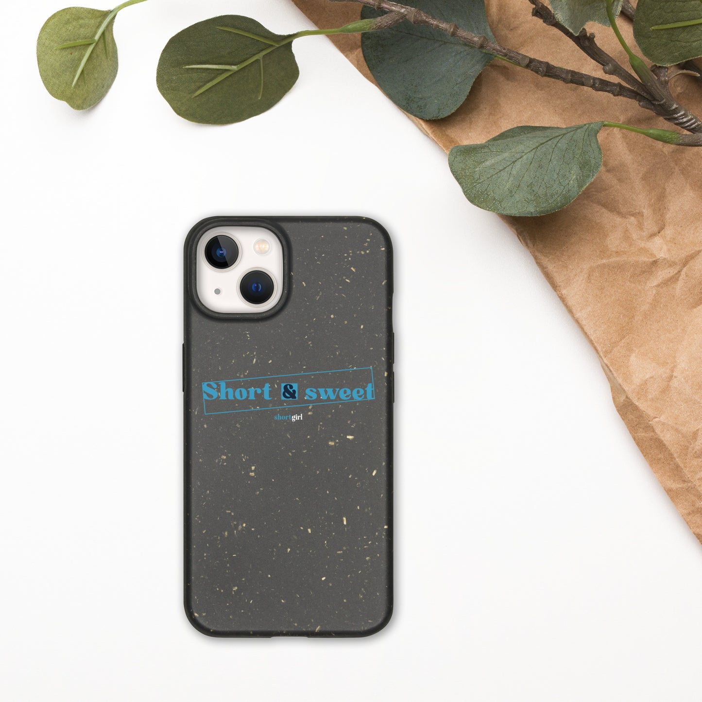 Speckled iPhone case - Short & sweet
