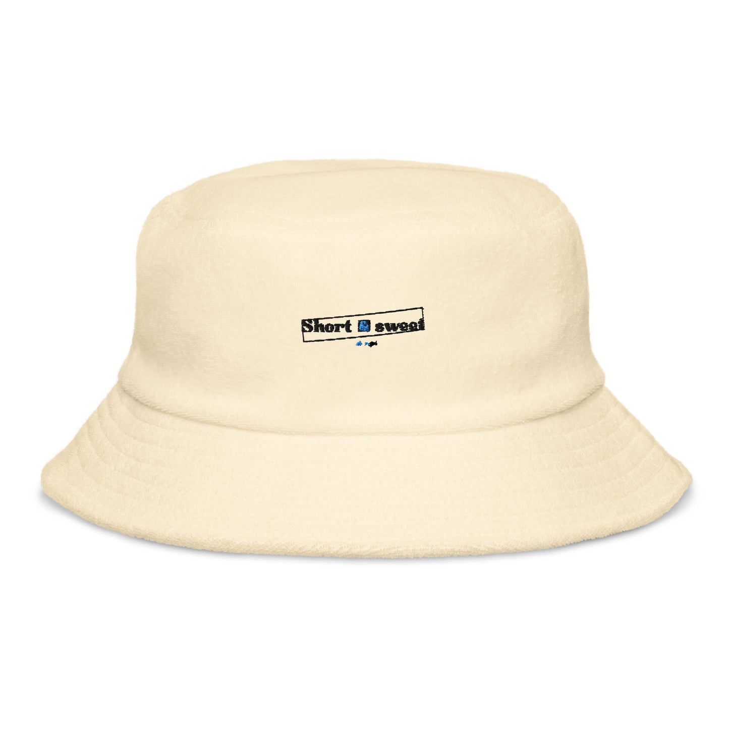 Terry cloth bucket hat - Short & sweet