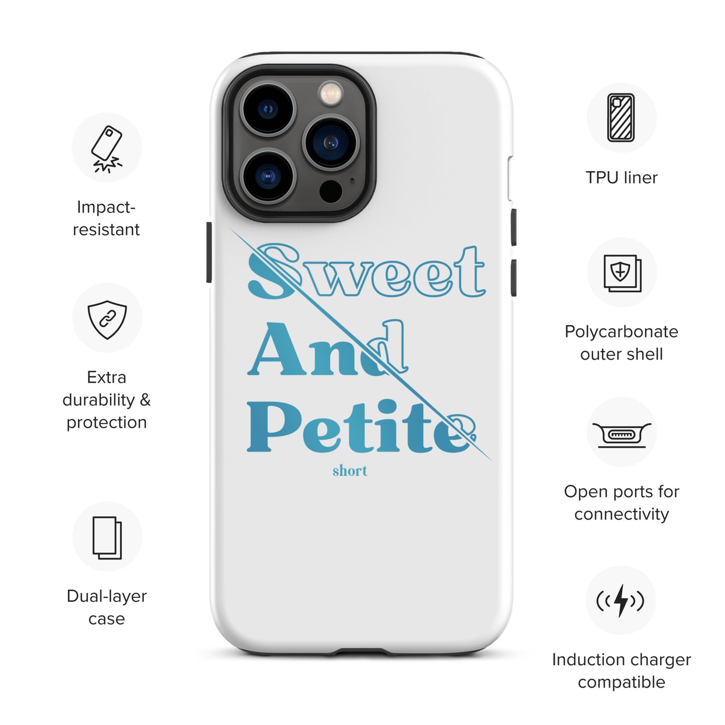 Tough iPhone case - Sweet And Petite