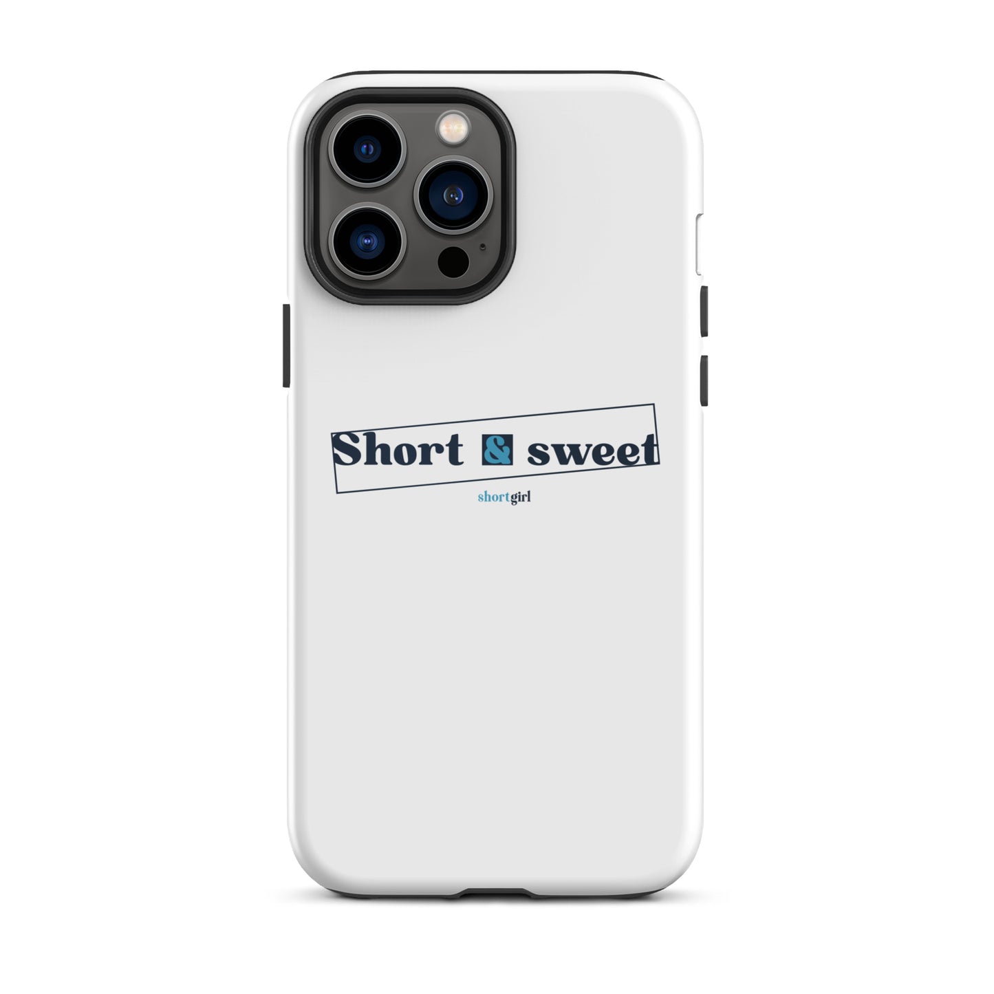 Tough iPhone case - Short & sweet