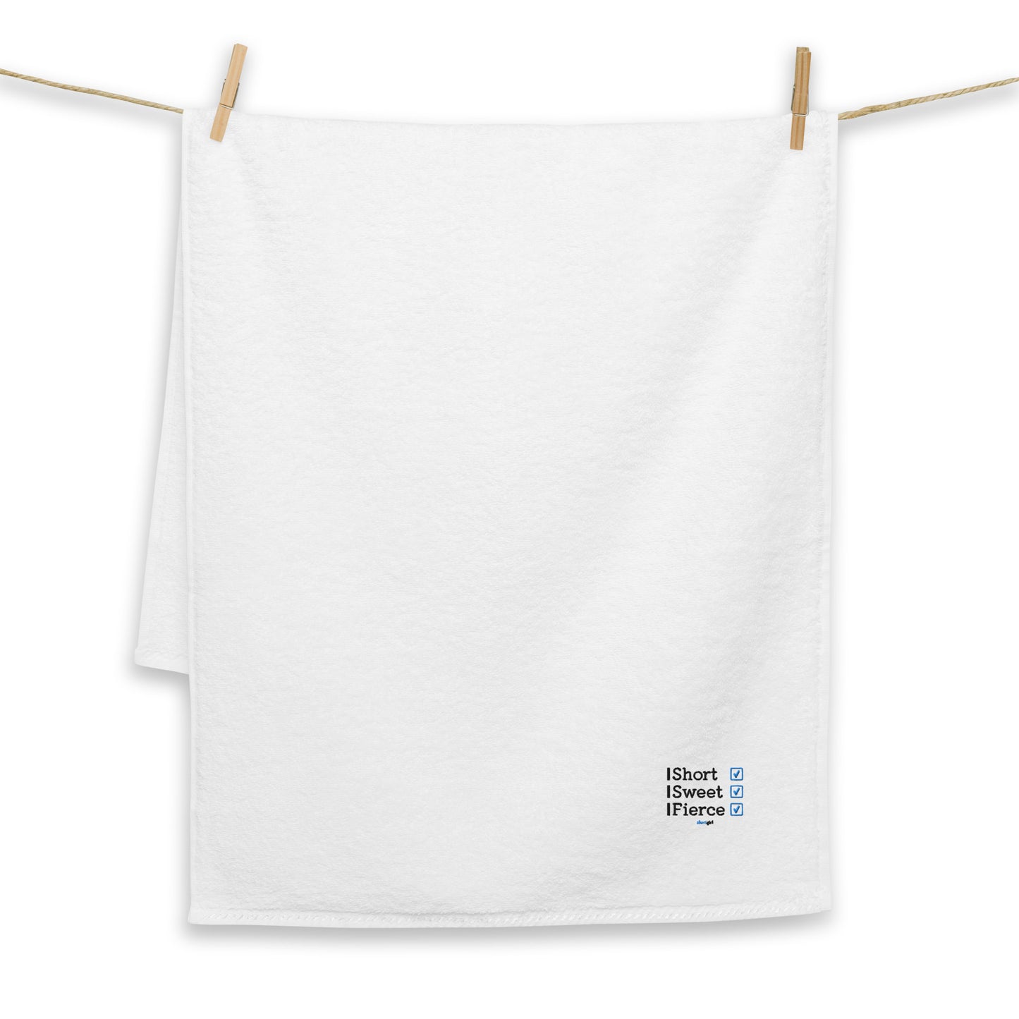Turkish cotton towel - Short, Sweet, Fierce